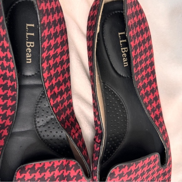 L.L. Bean Houndstooth Flat Shoes  9 - Picture 10 of 11